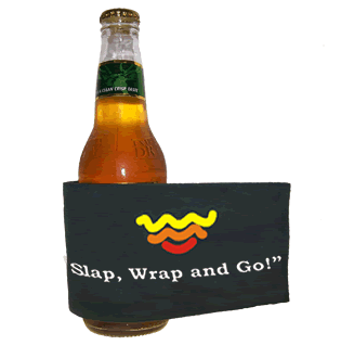 CDI-S01 SLAP, WRAP and GO! Stubby Holder (Australian Patent # 736,733)