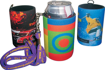 CDI-N04 - Full Colour Stubby Holder + Handy Tag.